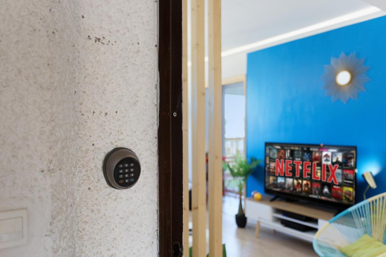 Apartamento Nid Panoramique VUE WOW ! SPAdéco - LoungeZEN - Terrasse ensoleillée - arrivée autonome - Netflix - emplacement idéal - Lumineux - rénové à neuf - Wifi Fibre - Montpellier Exterior foto
