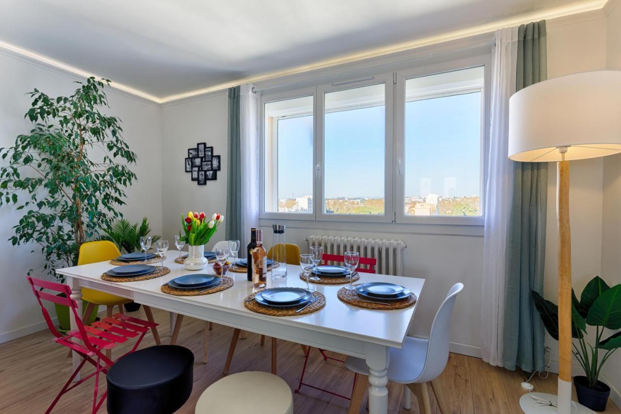 Apartamento Nid Panoramique VUE WOW ! SPAdéco - LoungeZEN - Terrasse ensoleillée - arrivée autonome - Netflix - emplacement idéal - Lumineux - rénové à neuf - Wifi Fibre - Montpellier Exterior foto