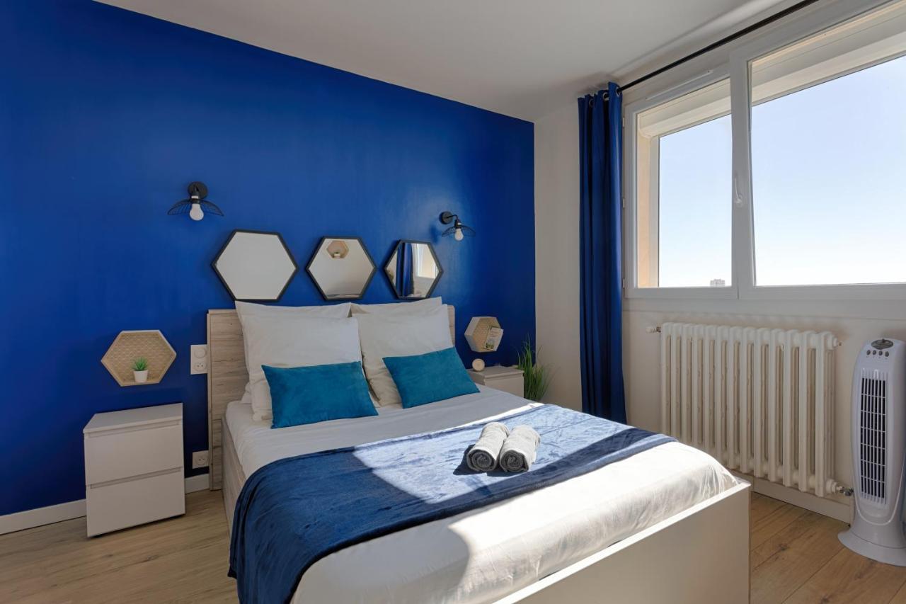 Apartamento Nid Panoramique VUE WOW ! SPAdéco - LoungeZEN - Terrasse ensoleillée - arrivée autonome - Netflix - emplacement idéal - Lumineux - rénové à neuf - Wifi Fibre - Montpellier Exterior foto